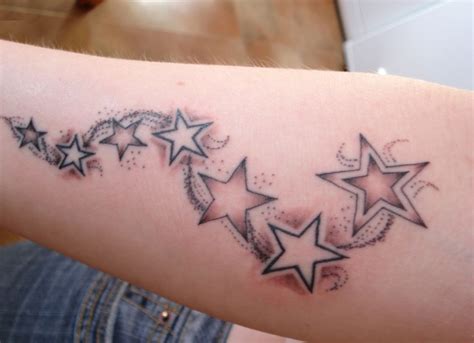 forearm tattoos stars|tattoo easy star.